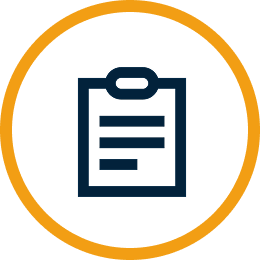 Clipboard icon for tasks and notes