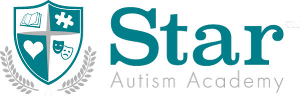 Star Autism Academy logo with shield emblem.